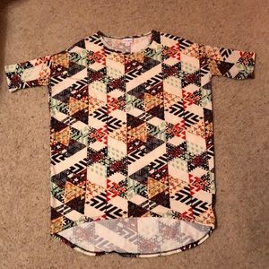 Lularoe Geometric Patterned Irma